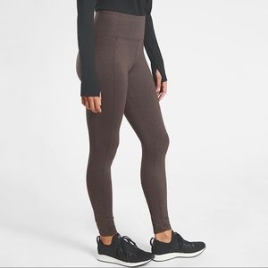 NEW Athleta Delancey Houndstooth Tight High Rise Leggings Medium Petite